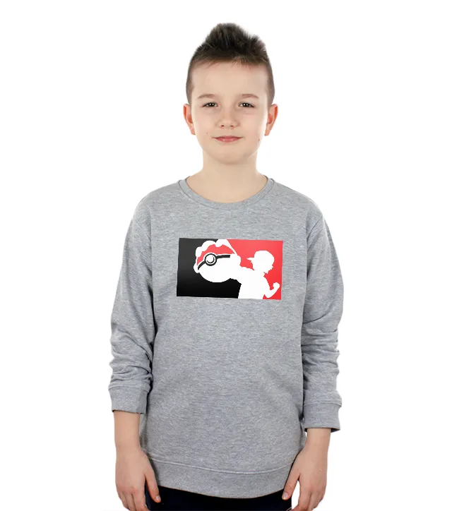 Dzieciąca Bluza Jasny Melanż Pokemon Ash