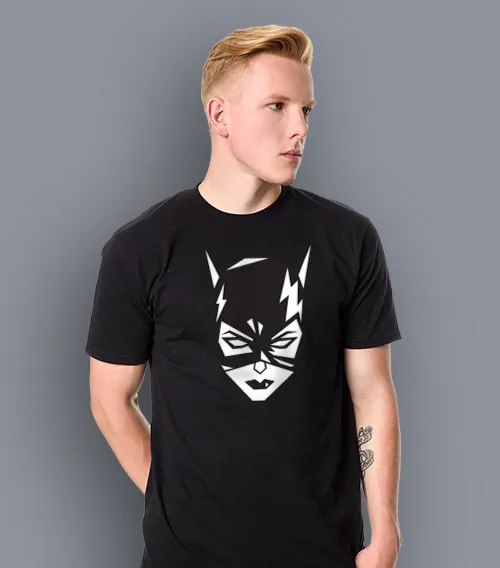 DC CATWOMAN Koszulka Męska Czarna