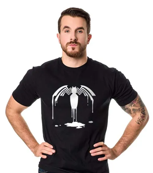 Ksz Venom Koszulka Męska Czarna