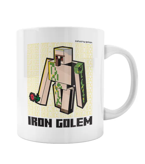 iron golem kubek ceramiczny