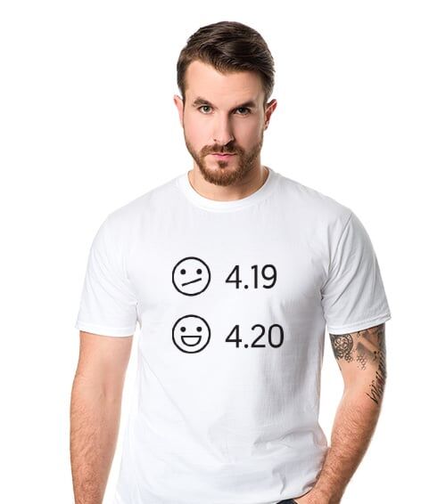 ksz 420 koszulka męska biała